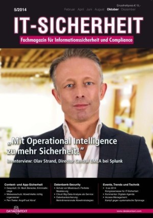 Article inside “IT Sicherheit” Magazine